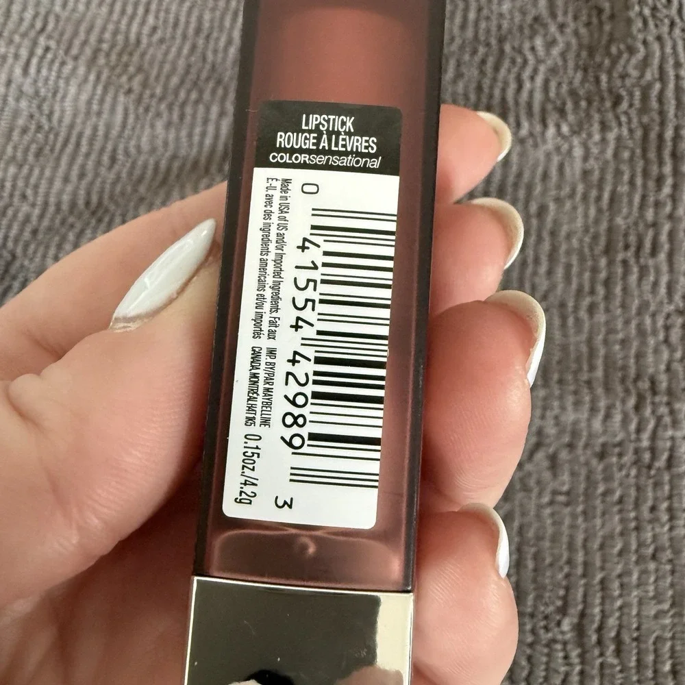 Maybelline Color Sensational Lipstick Makeup Cream Finish New 660 TOUCH OF SPICE